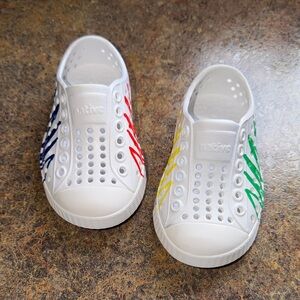 Native x Crayola Collaboration Shoes